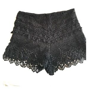 Urban Outfitters Kimchi Blue Lace Shorts